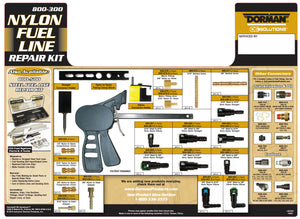 104 Piece Nylon Fuel Line Repair Kit Dorman 800-300