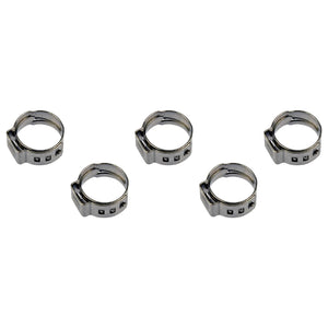 5 Fuel Line Clamps - Diameter: 1/2In. - Dorman# 800-312