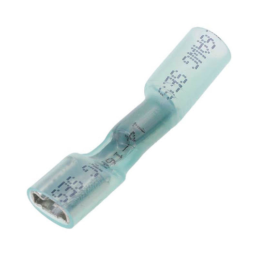 Blue 16-14 Gauge Female Insulated Solder Filled Disconnect 0.25" - Dorman# 84234