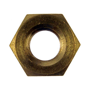 6 Brass Hex Nut - M10-1.5 - Dorman# 849-155