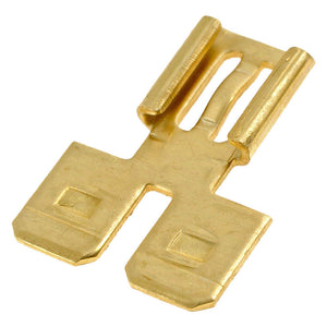 22-18 Gauge Male Double Disconnect, .250 In., Red - Dorman# 86437