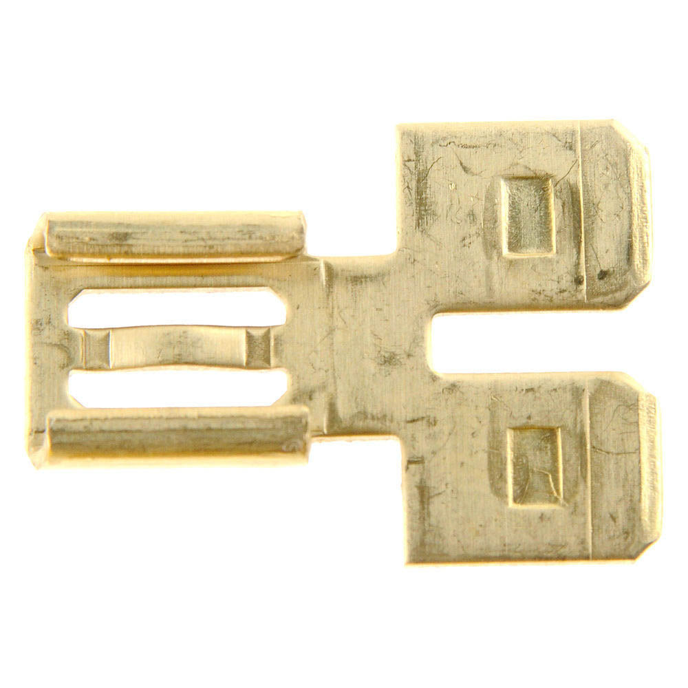 22-18 Gauge Male Double Disconnect, .250 In., Red - Dorman# 86437