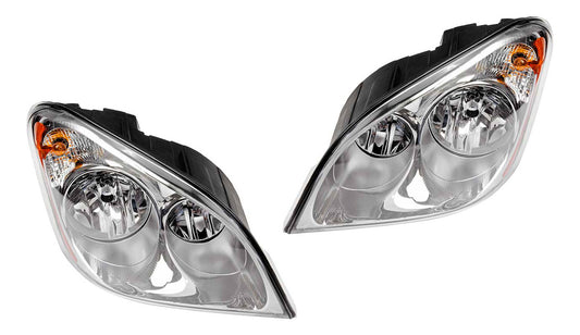 Set of Heavy Duty Left & Right Headlights for 08-14 Freightliner Cascada