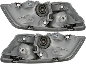 Kit of Left & Right Headlights Dorman 888-5759, 888-5760 Fits 06-14 Hino