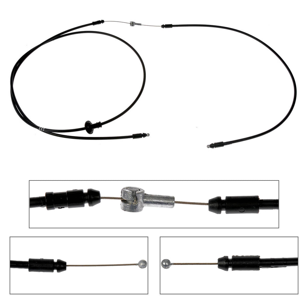 Hood Release Cable Without Handle - Dorman# 912-138 Fits 11-13 Kia Sorento