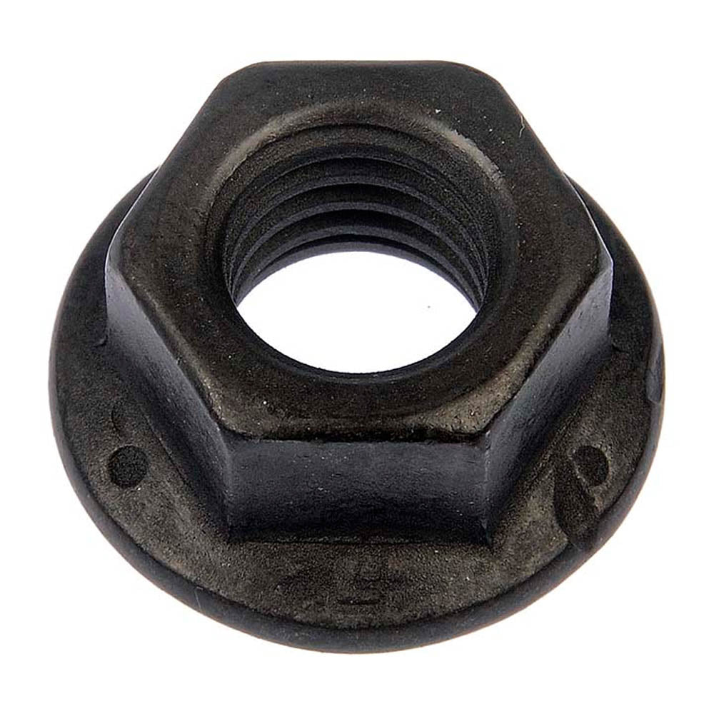 4 Hex Flange Nut -Grade 8-Thread Size: 3/8-16, Height: 9/16 In. - Dorman 962-012