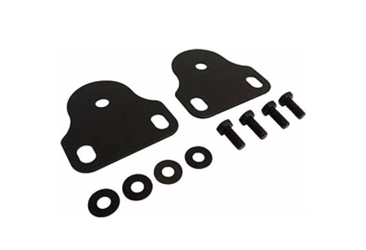 MOUNT BRACKETS, INTERIOR WINDSHIELD, BLK - Crown# RT27014