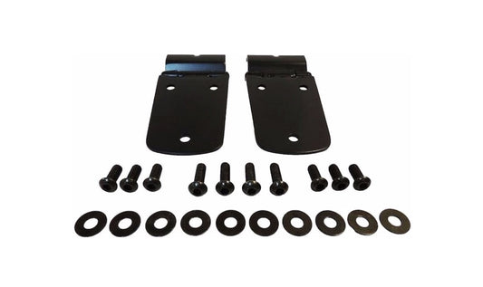 Hinge Set, Hood, Black Stainless - Crown# RT34091