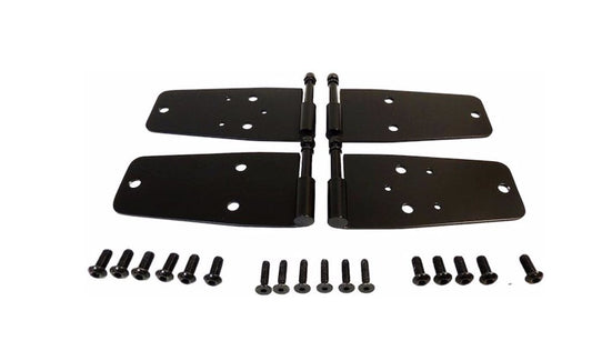 Door Hinge Set, Black Stainless - Crown# RT34093