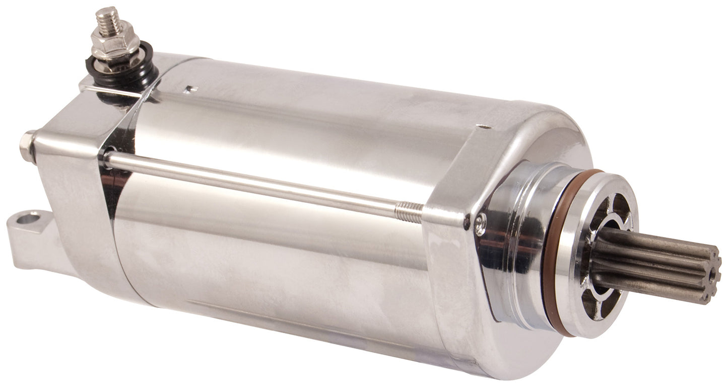 Starter - ND OSGR 18478 CHROME 18478NC Fits 02-14 Harley Davidson Motorcycle