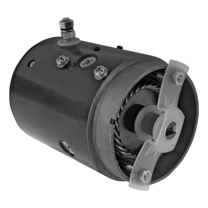 Snow Plow Motors W8958 12 Volt, CW, Slot Shaft 6046N Fits Boss Skidmore
