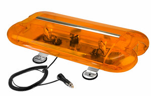 WOLO Aurora Amber Dual Halogen Rotating Mini Bar Light Amber