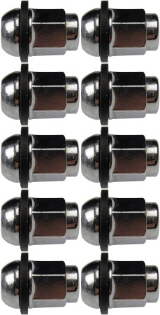 10 Wheel Lug Nut (Dorman #611-138) fits Acura 86-15, Honda 80-15, Isuzu 96-99