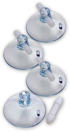 4 Pack of Clear Suction Cups - Cruiser# 78410