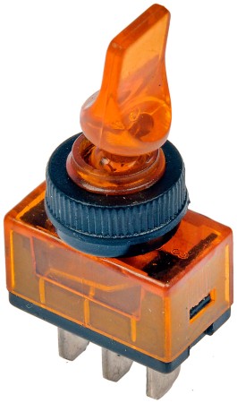 Electrical Switches - Toggle - Duck Bill - Glow - Amber - 20 Amp - Dorman# 85961