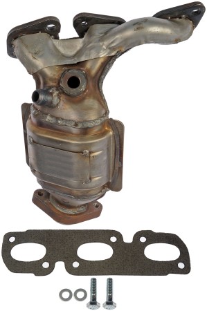 Rear Right Exhaust Manifold Kit w/ Converter & Hardware Dorman 674-884 USA Made