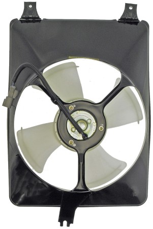 A/C Condenser Radiator Fan Assembly (Dorman 620-243) w/ Shroud, Motor & Blade