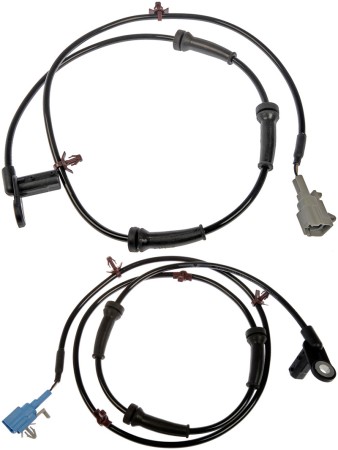 Pair of Rear ABS Wheel Speed Sensors w/ Harness (Dorman 970-099 & 970-100)
