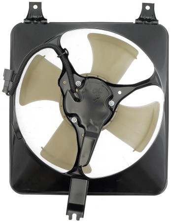 A/C Condenser Radiator Fan Assembly (Dorman 620-201) w/ Shroud, Motor & Blade