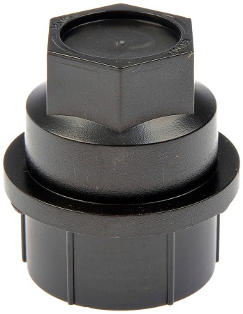 Black Wheel Nut Cover M27-2.0, Hex 22mm - Dorman# 611-607