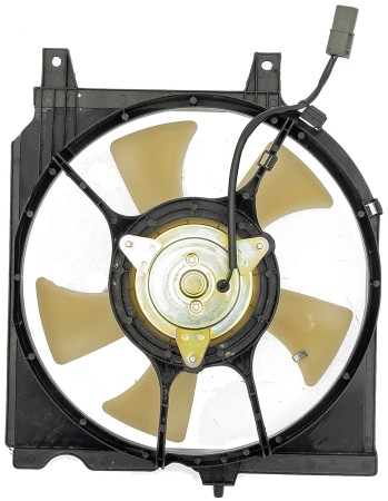 A/C Condenser Radiator Fan Assembly (Dorman 620-407) w/ Shroud, Motor & Blade