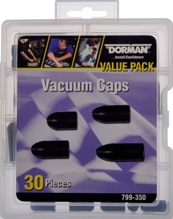 Vacuum Caps Value Pack- 6 Sku's- 30 Pieces - Dorman# 799-350