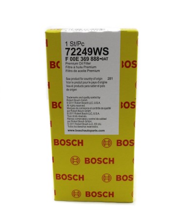 Bosch Original Oil Filter 72249WS Lexus LX450 Toyota Land Cruiser Tundra