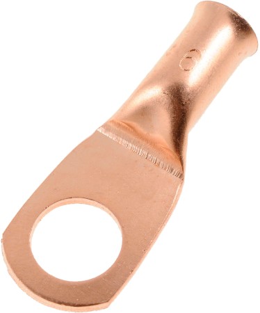 6 Gauge 3/8 In. Copper Ring Lug - Dorman# 85638