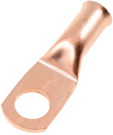4 Gauge 3/8 In. Copper Ring Lug - Dorman# 85637