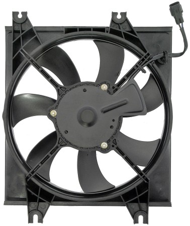 A/C Condenser Radiator Fan Assembly (Dorman 620-811) w/ Shroud, Motor & Blade