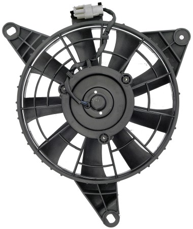 A/C Condenser Radiator Fan Assembly (Dorman 620-725) w/ Shroud, Motor & Blade