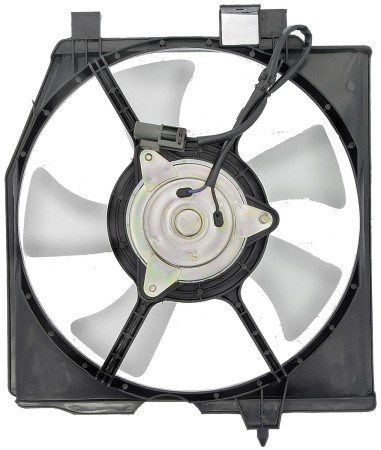A/C Condenser Radiator Fan Assembly (Dorman 620-758) w/ Shroud, Motor & Blade