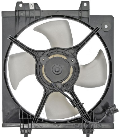 A/C Condenser Radiator Fan Assembly (Dorman 620-819) w/ Shroud, Motor & Blade