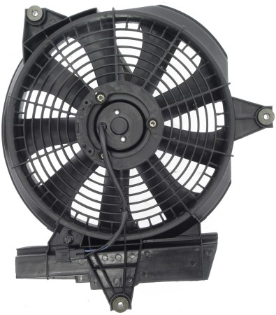 A/C Condenser Radiator Fan Assembly (Dorman 620-713) w/ Shroud, Motor & Blade