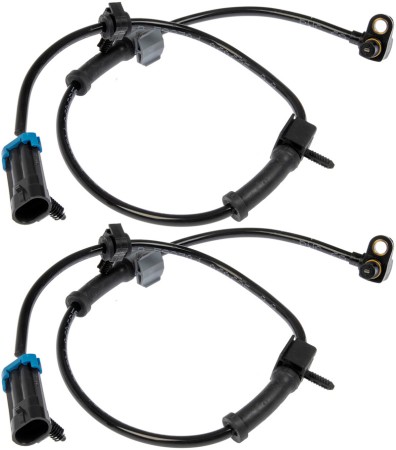 Two Front ABS Wheel Speed Sensors (Dorman 970-011) w/ Wire Harness