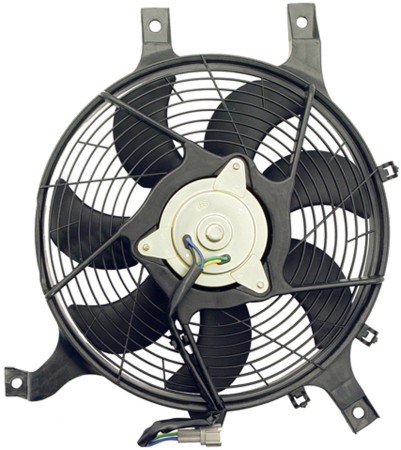 A/C Condenser Radiator Fan Assembly (Dorman 620-427) w/ Shroud, Motor & Blade