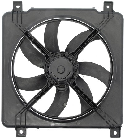 Engine Cooling Radiator Fan Assembly (Dorman 620-605) w/ Shroud, Motor & Blade