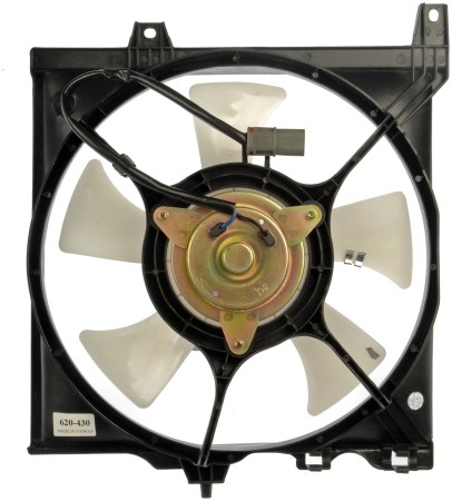 Engine Cooling Radiator Fan Assembly (Dorman 620-430) w/ Shroud, Motor & Blade