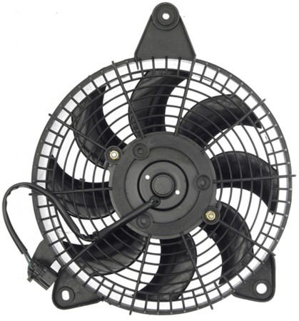 A/C Condenser Radiator Fan Assembly (Dorman 620-125) w/ Shroud, Motor & Blade