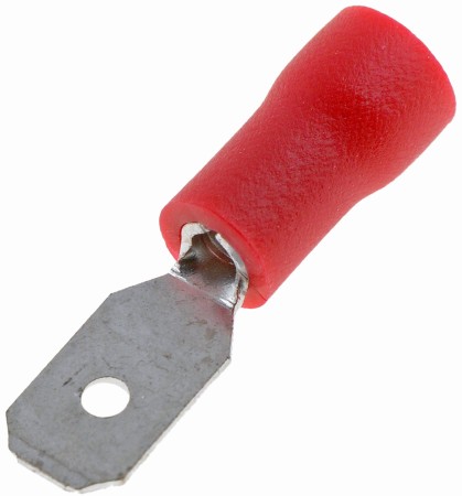 22-18 Gauge Male Disconnect, .187 In., Red - Dorman# 86426