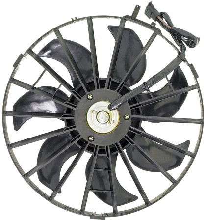 Engine Cooling Radiator Fan Assembly (Dorman 620-881) w/ Shroud, Motor & Blade