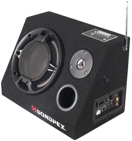 Bluetooth Active Speaker System, AM/FM Radio, Digital Player - Sondpex# CSF-E65B