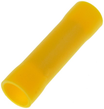 12-10 Gauge Butt Connector, Yellow - Dorman# 638-242