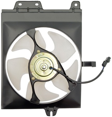 A/C Condenser Radiator Fan Assembly (Dorman 620-306) w/ Shroud, Motor & Blade