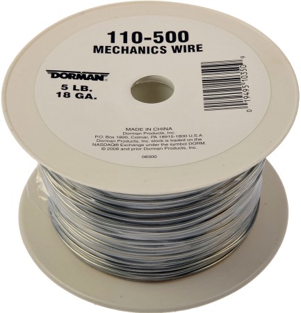 1 Spool Of 18-gauge Mechanics Wire - 830 Ft. (Dorman #110-500)