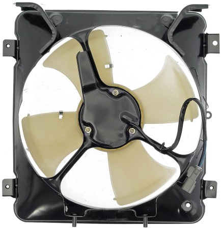 A/C Condenser Radiator Fan Assembly (Dorman 620-203) w/ Shroud, Motor & Blade