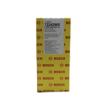 Bosch Original Oil Filter 72242WS Fits Ford F250 F350 F450 F550 E350 E450