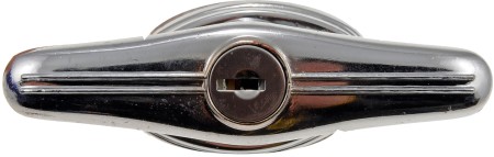 Universal Chrome Locking Tee Handle (Dorman 77124) w/ Lock Cylinder & Cam Lever