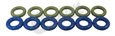 O-Ring Set, Fuel Injector - Crown# 5103377AA