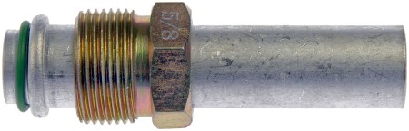 Male External O-Ring Tube End w/ O-Ring. 3/4" OD X 3-1/4" - Dorman# 800-954